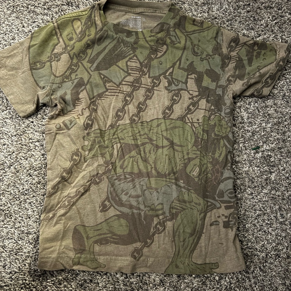 Old Navy Olive Green T-Shirt